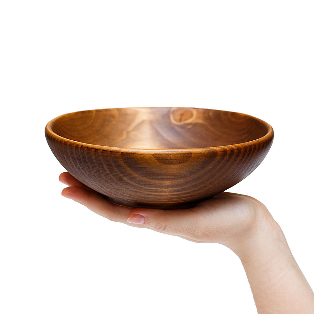 Чаша-Тарелка Art of Siberia из сибирской пихты, 18 см. T60