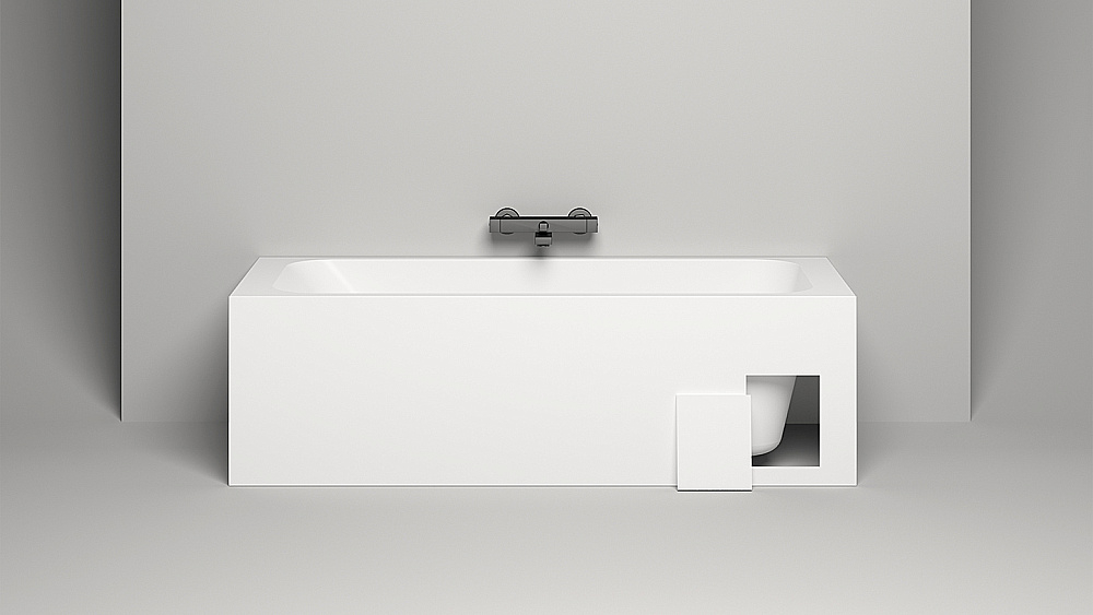 Ванна Salini ORLANDA KIT S-stone 102127M 170x75 белая