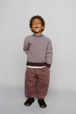 ZARA БРЮКИ BAGGY SOFT, БУРГУНДИ