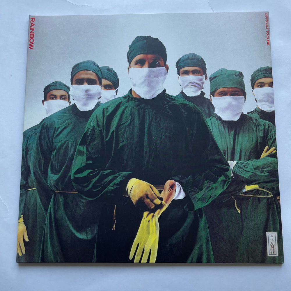 Винтажная виниловая пластинка LP Rainbow Difficult To Cure (Европейский Союз 2010) (Прозрачный Винил)