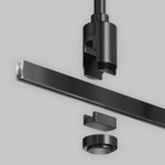 Основание на штанге Maytoni Accessories for tracks Flarity TRA158C-SL1-B