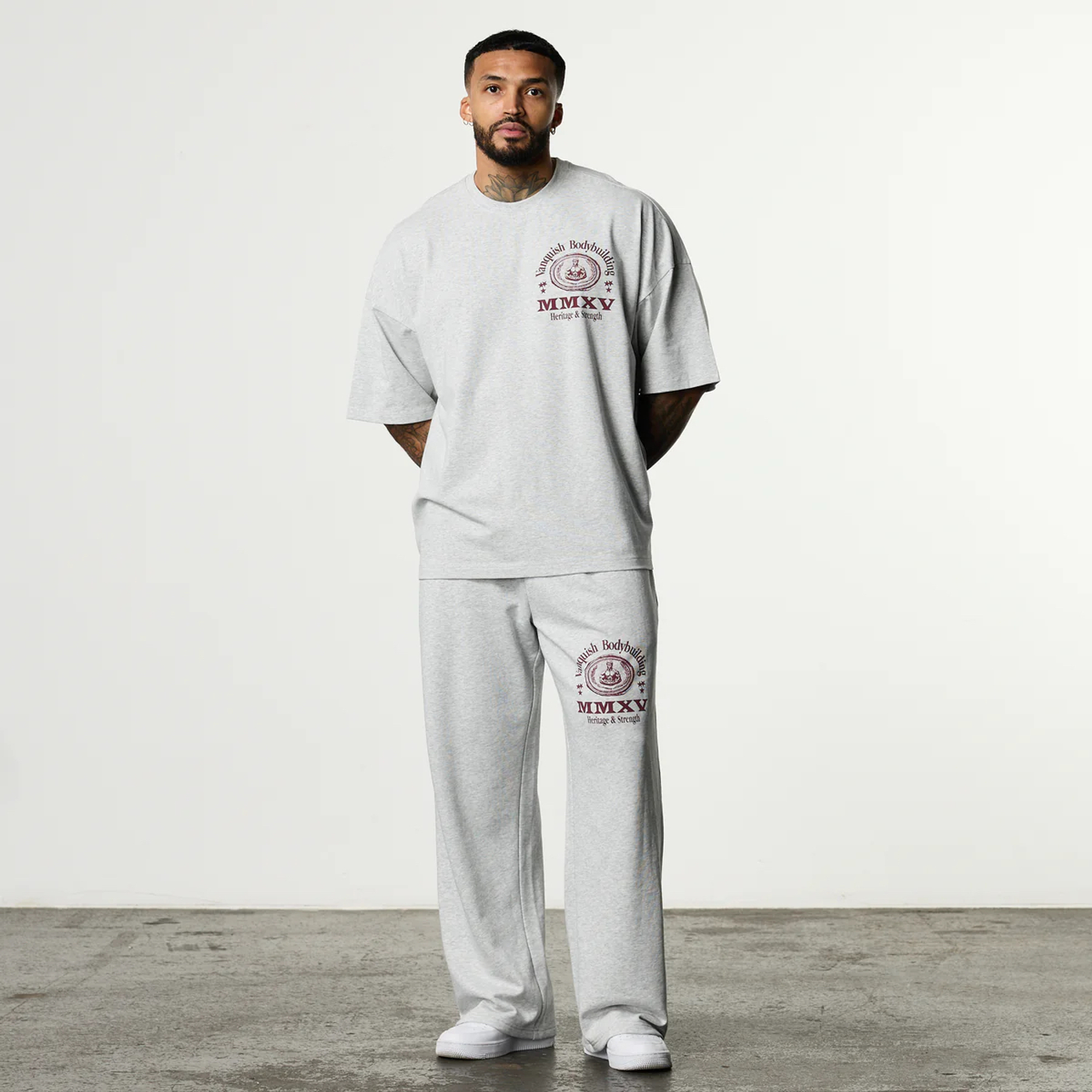 Футболка VANQUISH Heritage Oversized T-Shirt Grey