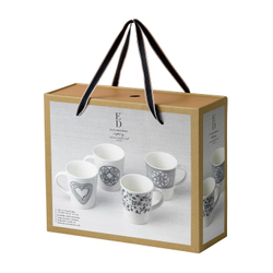 Royal Doulton Набор из 4 кружек Ellen DeGeneres 475 мл Love