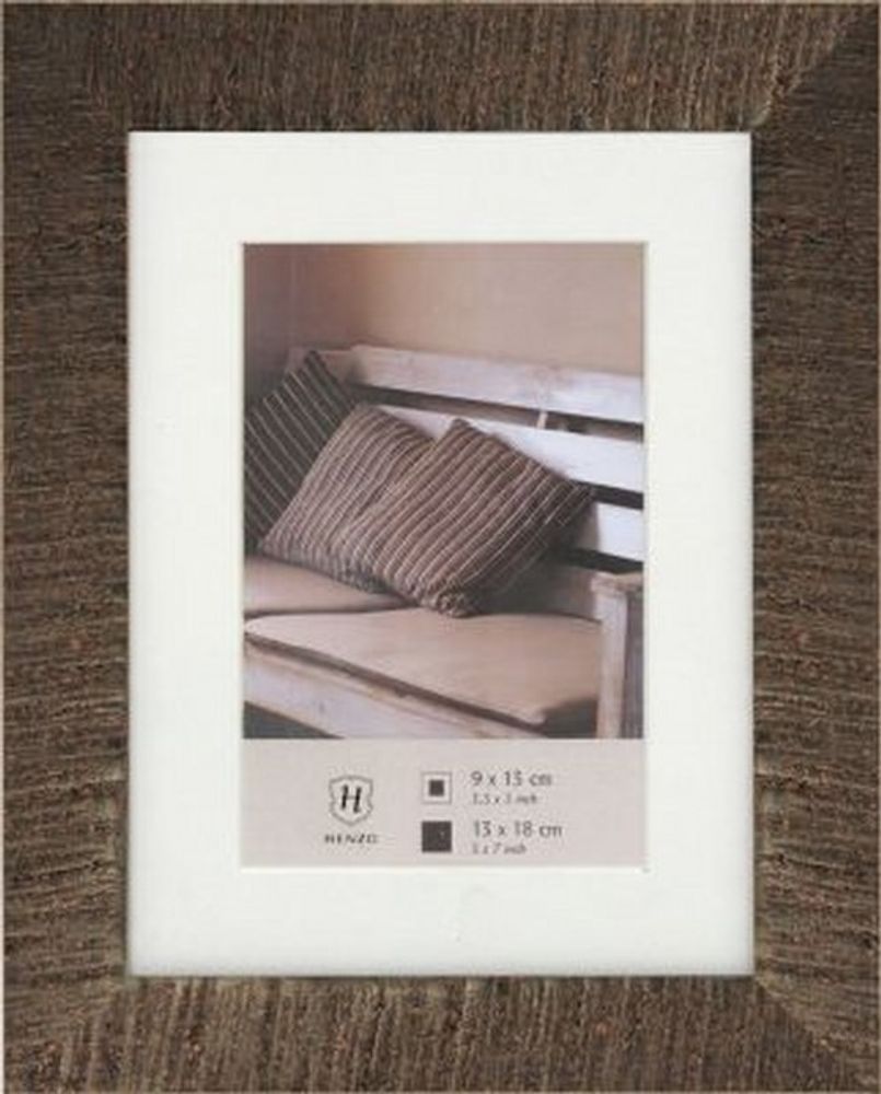 HENZO 80684 30x40/20x28 (паспарту) Driftwood дерево (темно-коричн.) ф/рамка