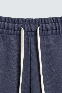 ZARA ДЖОГГЕРЫ СВОБОДНОГО КРОЯ, ЧЕРНИЛЬНО-СИНИЙ