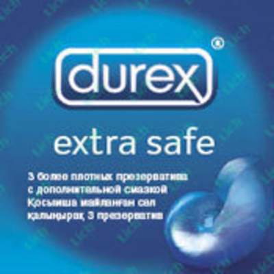 Презервативы более плотные DUREX  EXTRA SAFE, 3 шт.
