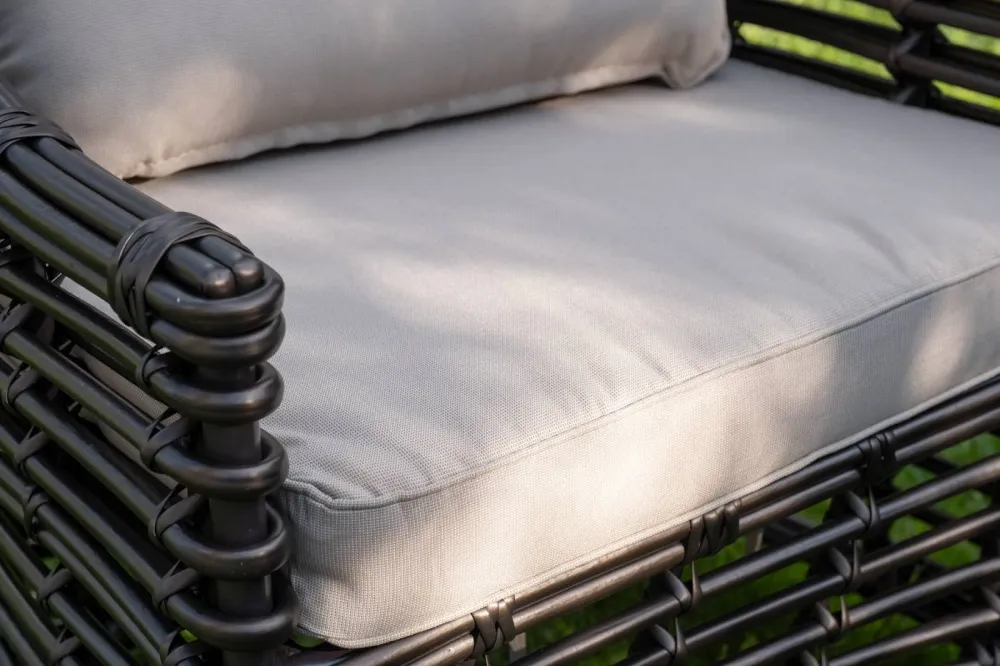 "Ницца" лаунж-зона из искусственного ротанга, цвет бронзовый