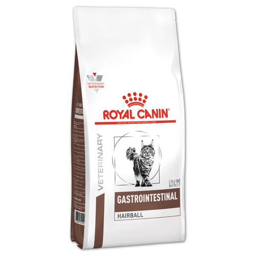 Royal Canin корм сухой для взрослых кошек при нарушениях пищеварения образование волосяных комочков