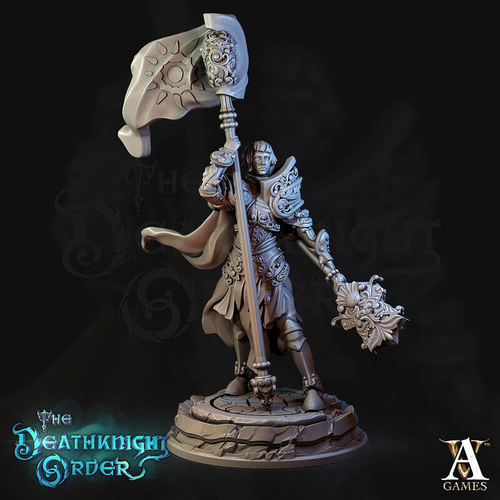 Grand Alliance Order Cities of Sigmar Empire Воительница Сигмара миниатюра для dnd, днд, pathfinder, фентези, Настольная игра, НРИ, Варгейм, РПГ