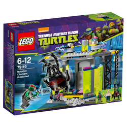 LEGO Ninja Turtles: Комната мутации 79119 — Mutation Chamber Unleashed — Лего Черепашки-ниндзя мутанты