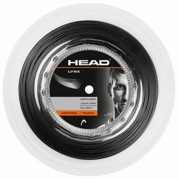 Струны теннисные Head LYNX (200 m) - anthracite