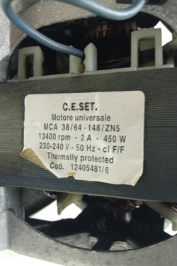 EWS1105 кт149 Двигатель 8 контактов для стиральной машины Electrolux 12405481 б/у