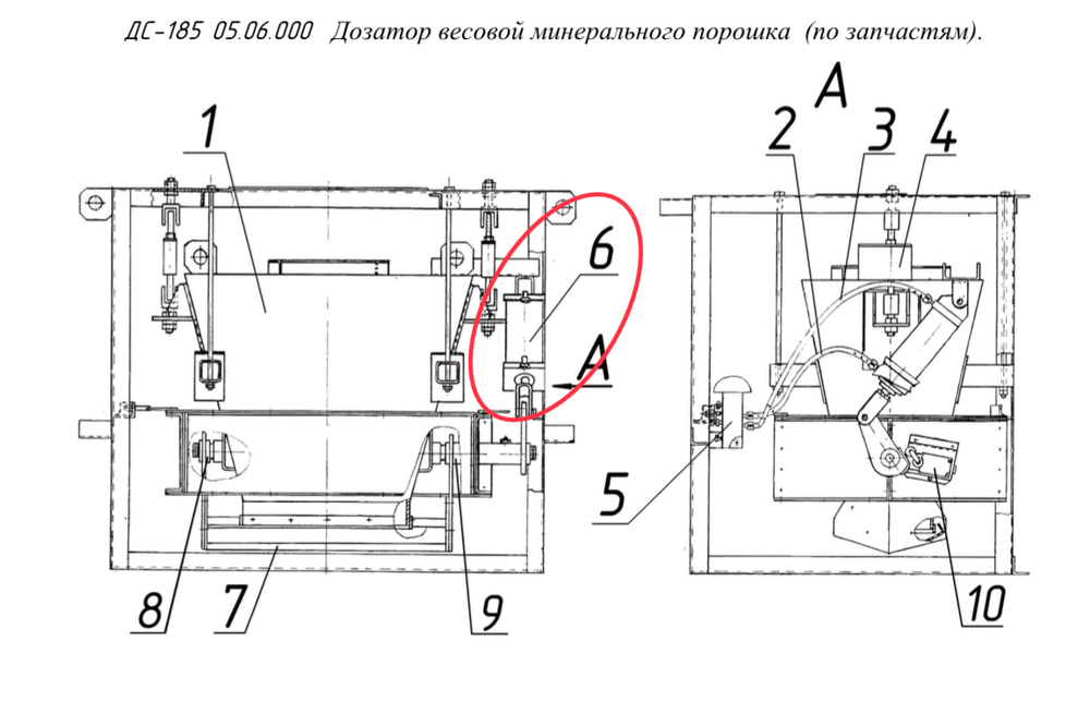 ДС-185/415127031 Пневмоцилиндр