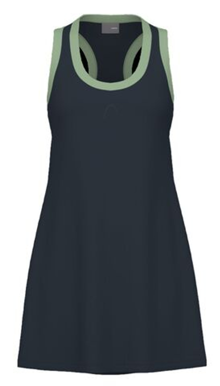 Теннисное платье Head Play Tech Dress - небесный