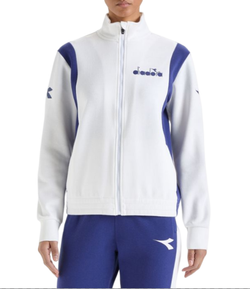 Женская теннисная куртка Diadora L. FZ Jacket - optical white
