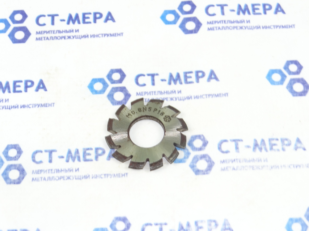 Фреза модульная М0.8 №5 Р18 z=12 dпос=13 D=32