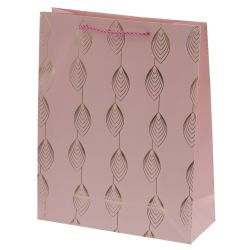 GAEM Пакет подарочный M (бумага 210г/м2, блок микс 12шт), L25,5 W10 H32 см, 4в.