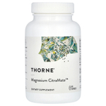 Thorne, Magnesium CitraMate, цитрат и малат магния, 90 капсул (135 мг в 1 капсуле)