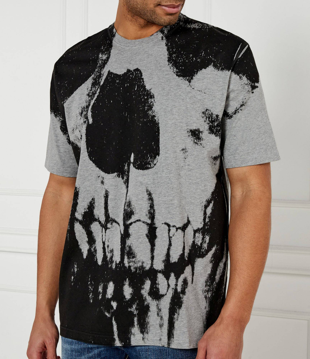 Футболка Alexander McQueen - серый(815067 QTAC5)