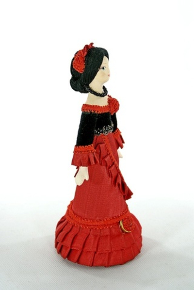 Кукла-шкатулка Кармен. Испания, опера Жоржа Бизе