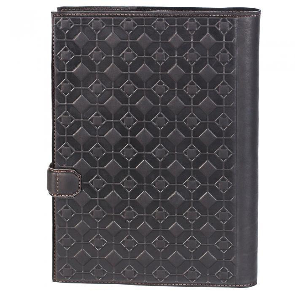 Ежедневник А5 «Соты». Цвет коричневый