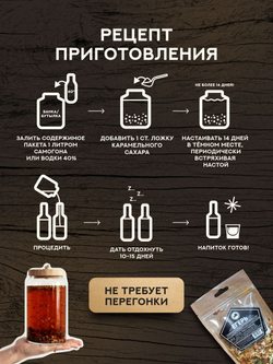 Набор трав для настаивания Егерь (+бутылка 0,5 литра) подарок