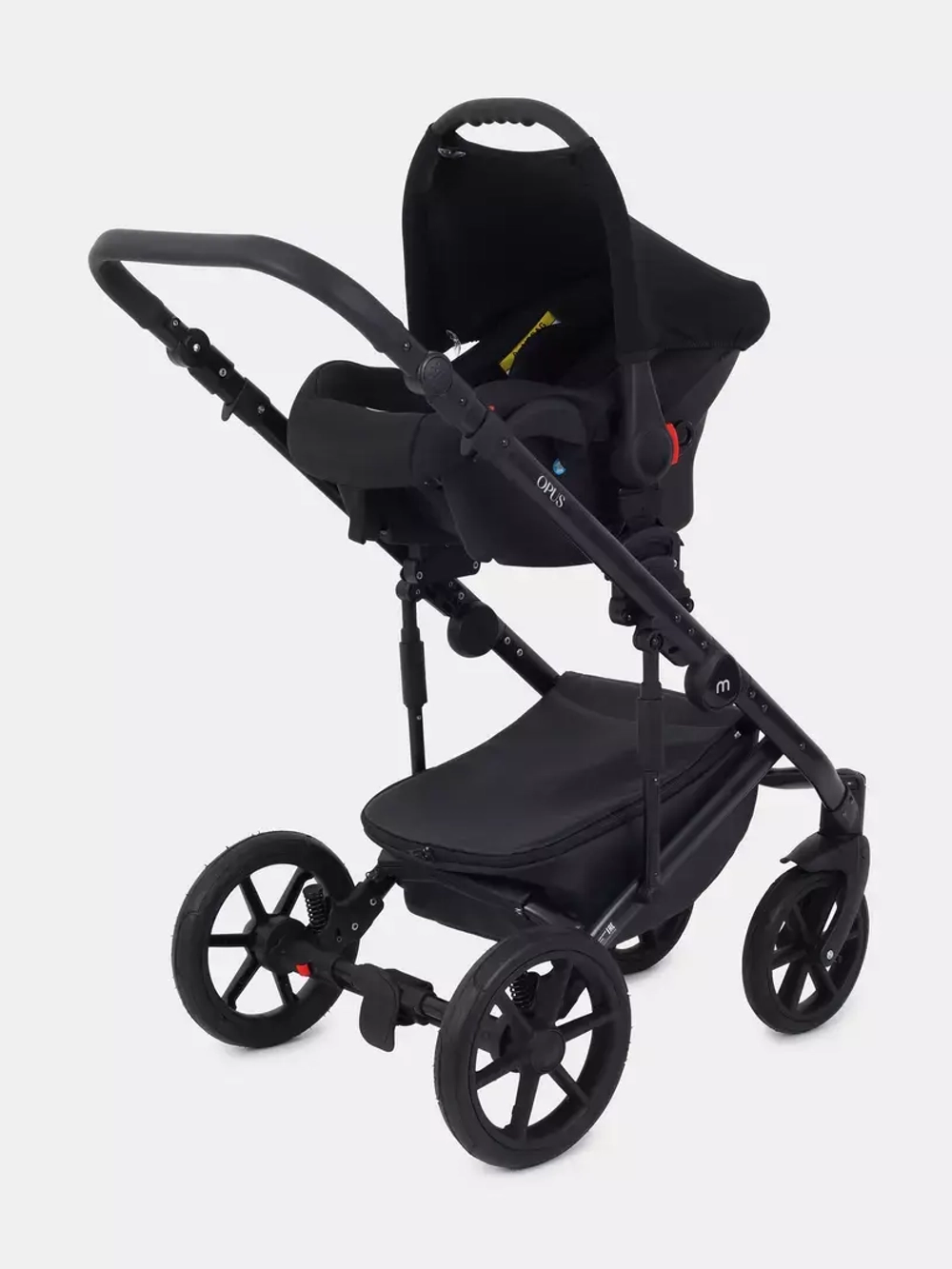 Коляска универсальная 3 в 1 Mowbaby Opus/экокожа