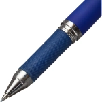 Ручка гелевая неавтоматическая Attache Stream синяя корпус soft touch (толщина линии 0.5 мм)