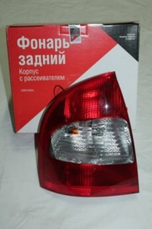 Фонарь задн. в сб. /1118/ лев. (затемнен. стекло) (ОАТ)