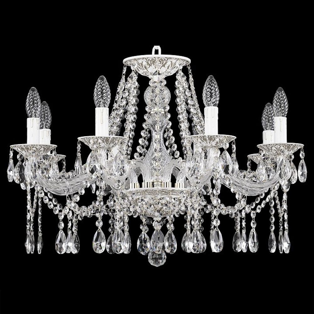 Подвесная люстра Bohemia Ivele Crystal AL1613 AL16313/8/240 WMG