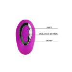 Перезаряжаемое вибро-яйцо на дистанционном управлении Pretty Love DAVE (12 режимов), фиолетовый (Цвет: фиолетовый)