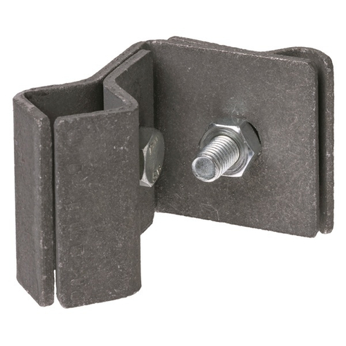 Держатель фальцевый стальной зажим 45х60 мм для прута D6-10 мм, горячее цинкование TDM SQ2402-3279