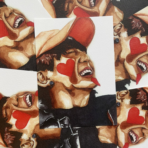 Открытка / artkeys_ / STRAY KIDS / "changbinie smile"