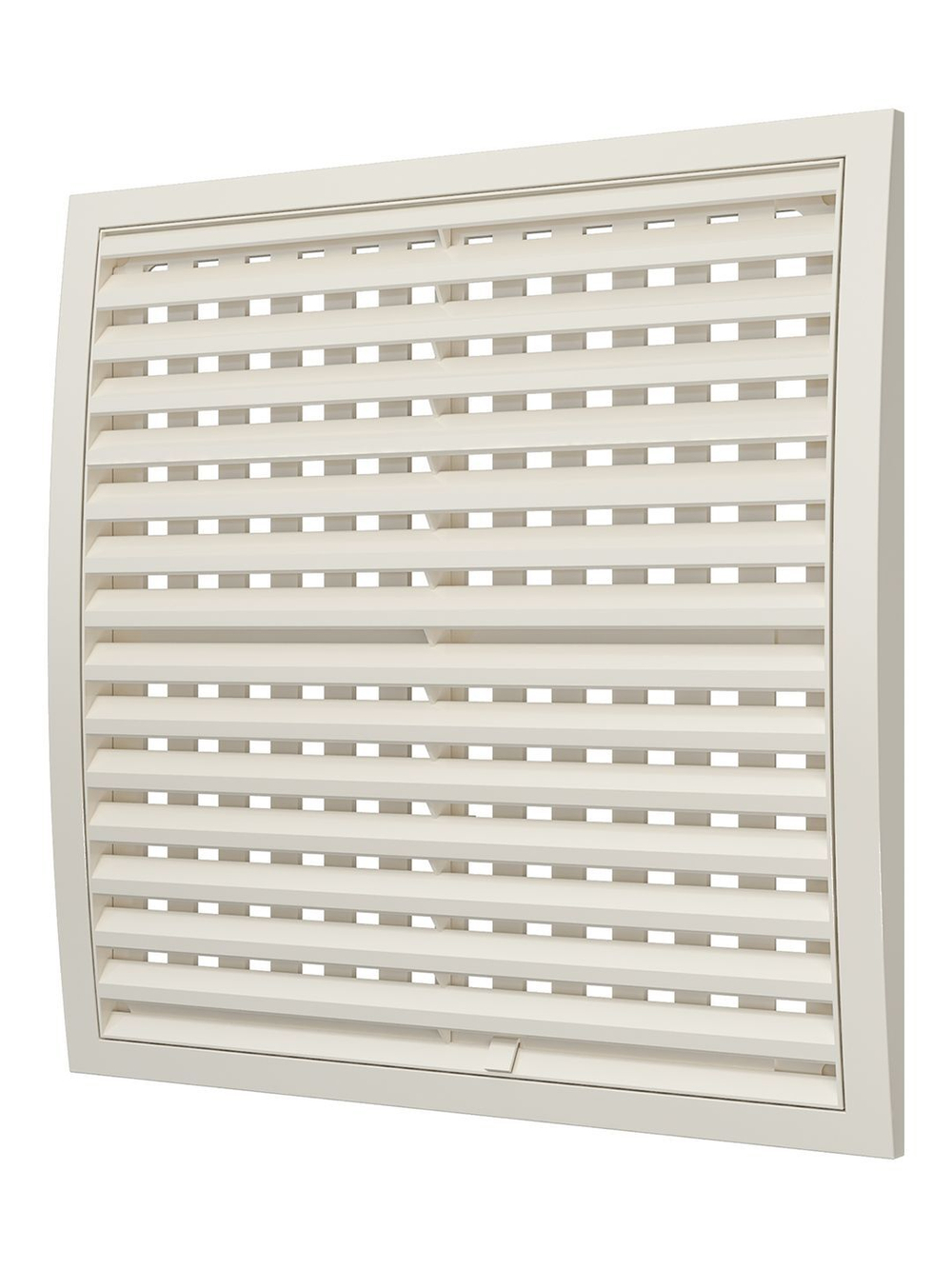 Решетка вентиляционная РРП разъемная регулируемая 350х350 пластик Ivory ERA