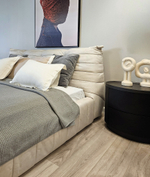 Двуспальная кровать RBD029 New Vintage Ivory leather