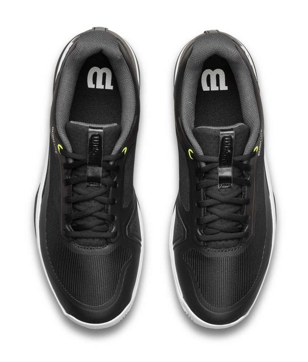 Теннисные кроссовки Wilson Rush Lite 5 - black/white/safety yellow