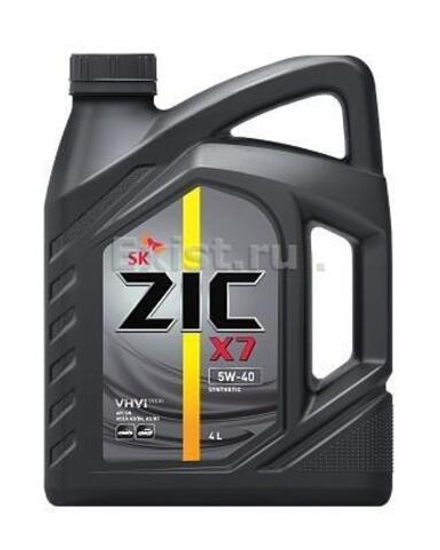162662 Масло для легковых автомобилей, синтетическое ZIC X7 5W-40 (4л*4)