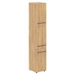 Шкаф колонка с 3-мя глухими малыми дверьми LHC 40.8  400х430х2253 LOFTIS