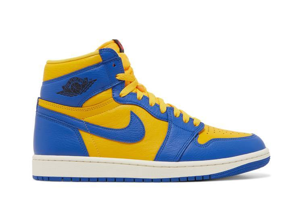 Кроссовки Jordan Air Jordan 1 High Og "Game Royal And Varsity Maize" (Женская размерная сетка)