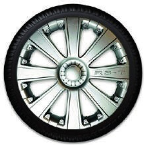 Колпак колеса R16 RS-T серебристый 2шт (8) (LION)