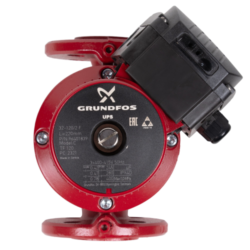 Насос циркуляционный Grundfos UPS 32-120 F (3x380)