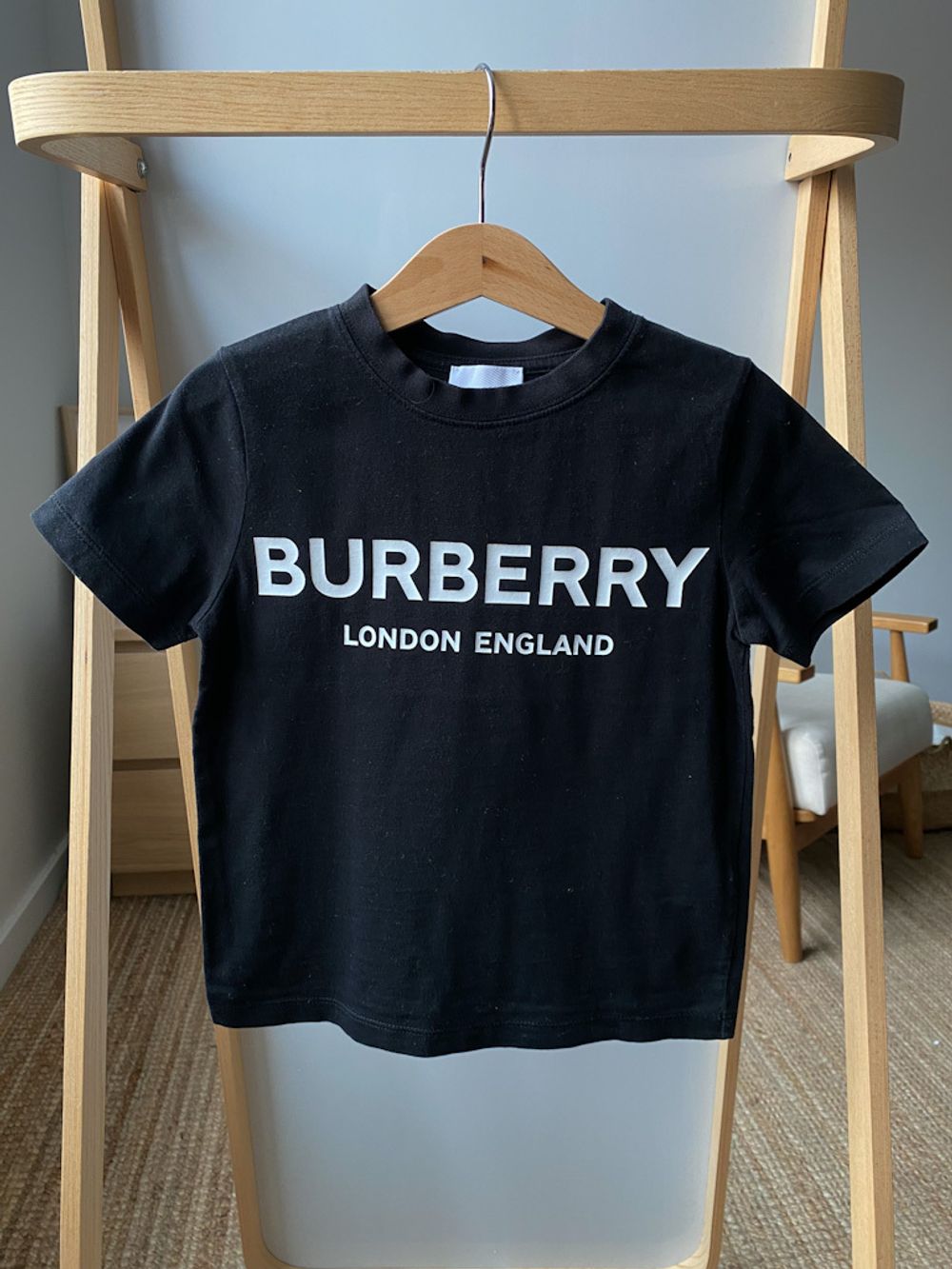 Хлопковая футболка Burberry, 98