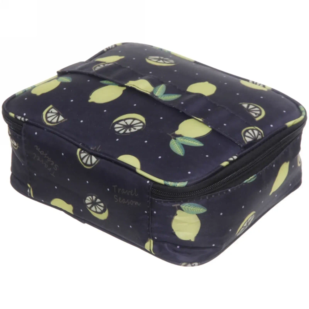 Косметичка-органайзер «Classic style», цвет черный, 18*23*8см (несессер)