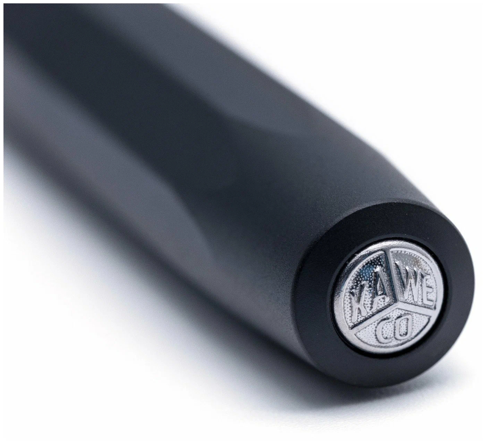 Перьевая ручка Kaweco AL SPORT Black F (10000097) 0.7 мм черный матовый корпус