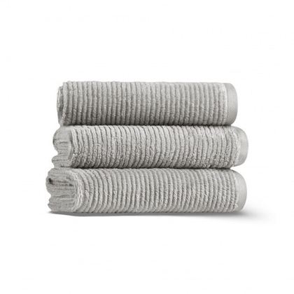 Полотенце 50x90 L'appartement Slim Ribbed fog светло-серый