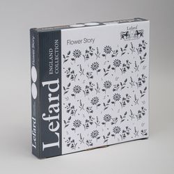 НАБОР ТАРЕЛОК ОБЕДЕННЫХ LEFARD "FLOWERS STORY" 2 ШТ. 25,5*2,5 СМ