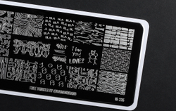 Пластина для стемпинга Go! Stamp 235 Free Thinker by @daimondhand