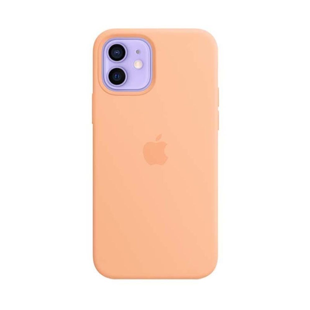 Чехол для iPhone Apple iPhone 12/12 Pro Silicone Case Peach