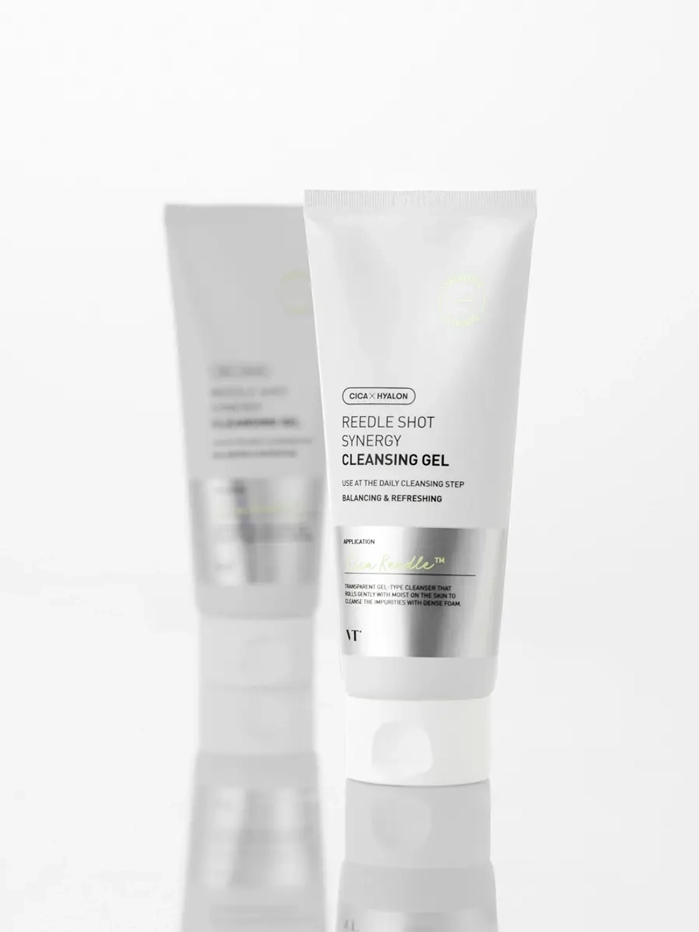 VT Cosmetics Успокаивающий гель для умывания с центеллой и чайным деревом Reedle Shot Synergy Cleansing Gel 150 мл