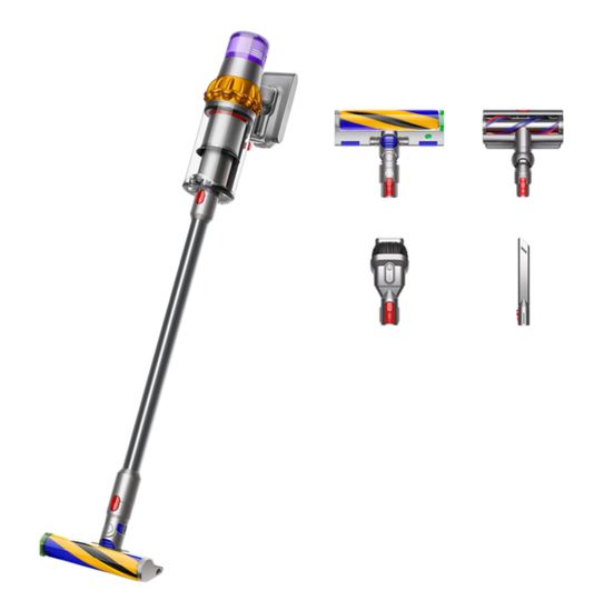 Беспроводной вертикальный пылесос Dyson V15 Detect Absolute (SV47) (Yellow/Nickel)